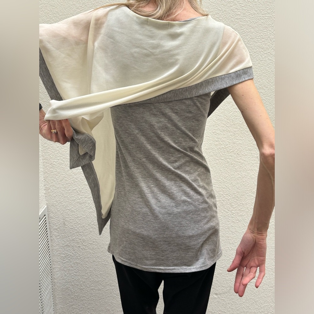 Match | Draped multilayered Asymmetrical blouse - Picture 7 of 13
